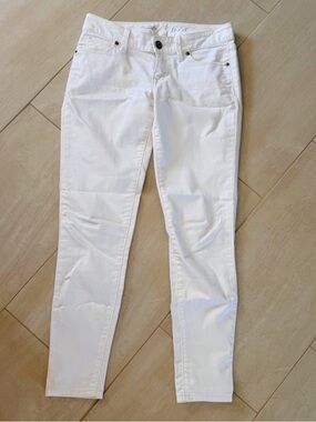 Women’s White The Limited Denim 678 Capri Cropped Skinny Jeans - Size 2